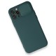 iPhone 12 Pro Kılıf Color Lens Silikon - Yeşil iPhone 12 Pro Kılıf Color Lens Silikon - Yeşil