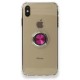 iPhone XS Max Kılıf Gros Yüzüklü Silikon - Pembe iPhone XS Max Kılıf Gros Yüzüklü Silikon - Pembe