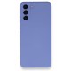  Samsung Galaxy S21 Plus Kılıf Nano içi Kadife Silikon - Lila