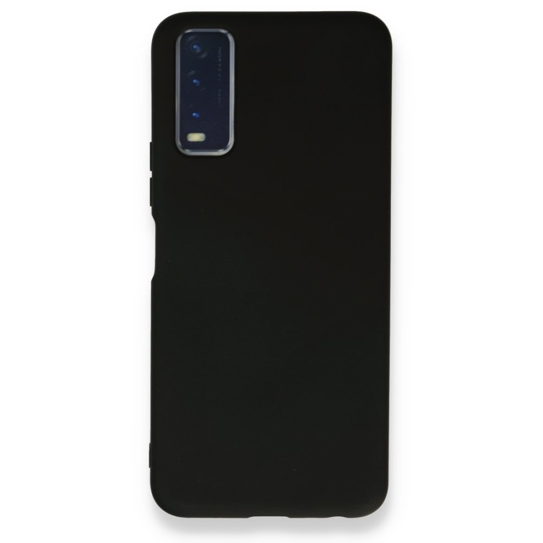  Vivo Y11S Kılıf Nano içi Kadife Silikon - Siyah