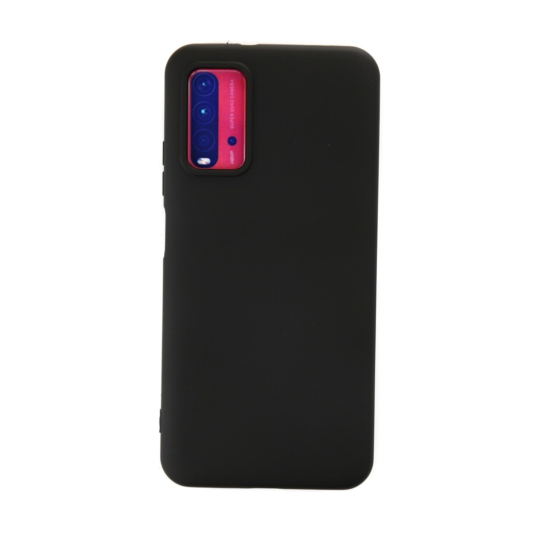 Xiaomi Redmi 9T Kılıf Nano içi Kadife Silikon - Siyah Xiaomi Redmi 9T Kılıf Nano içi Kadife Silikon - Siyah