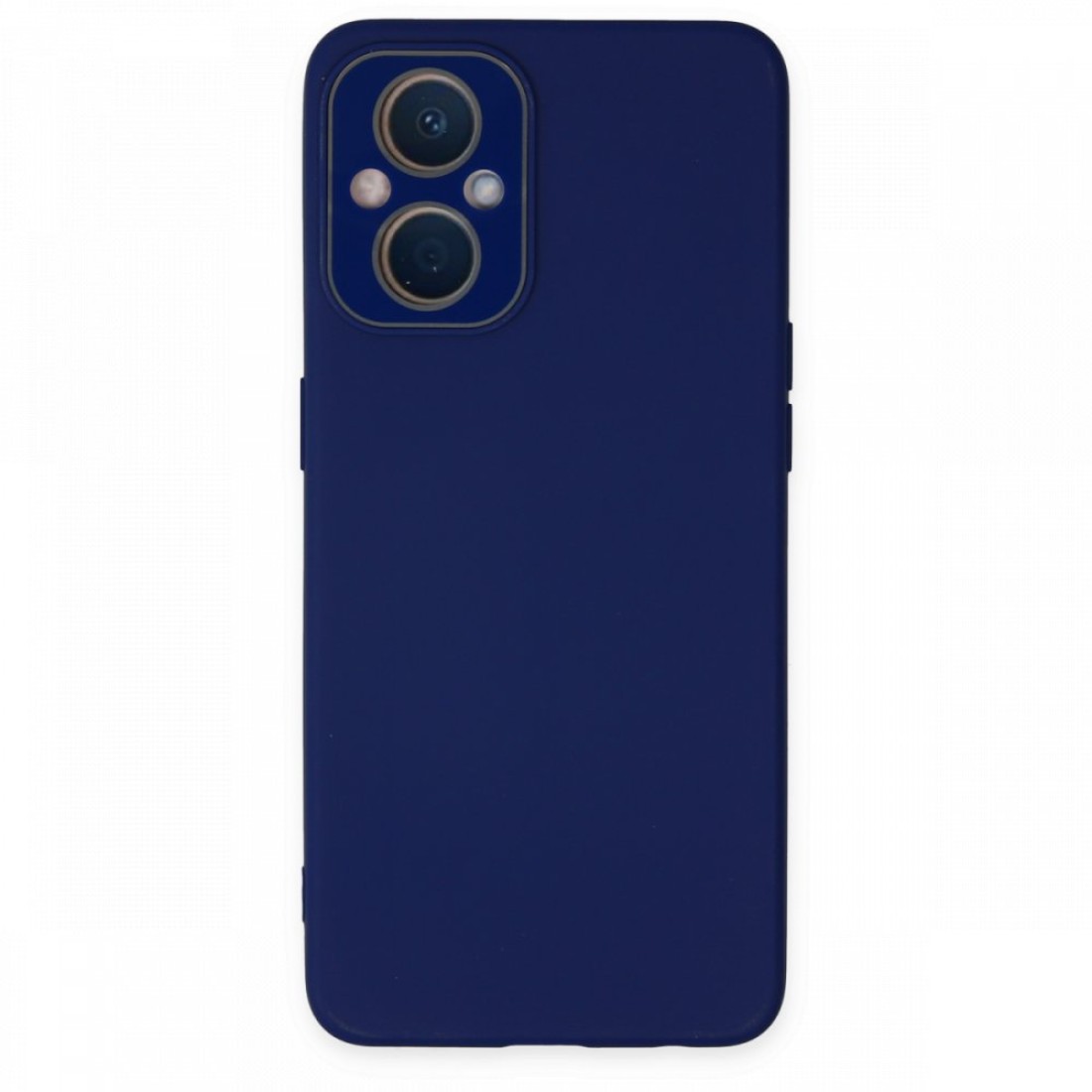  Oppo Reno 7 Lite Kılıf Lansman Glass Kapak - Sky Blue