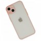  iPhone 14 Plus Kılıf Montreal Silikon Kapak - Pembe