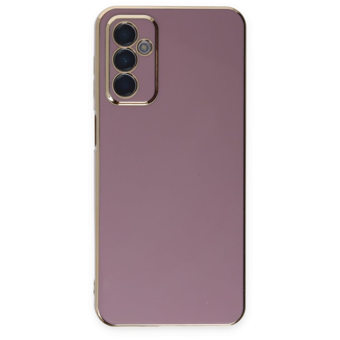  Samsung Galaxy M13 Kılıf Volet Silikon - Mor