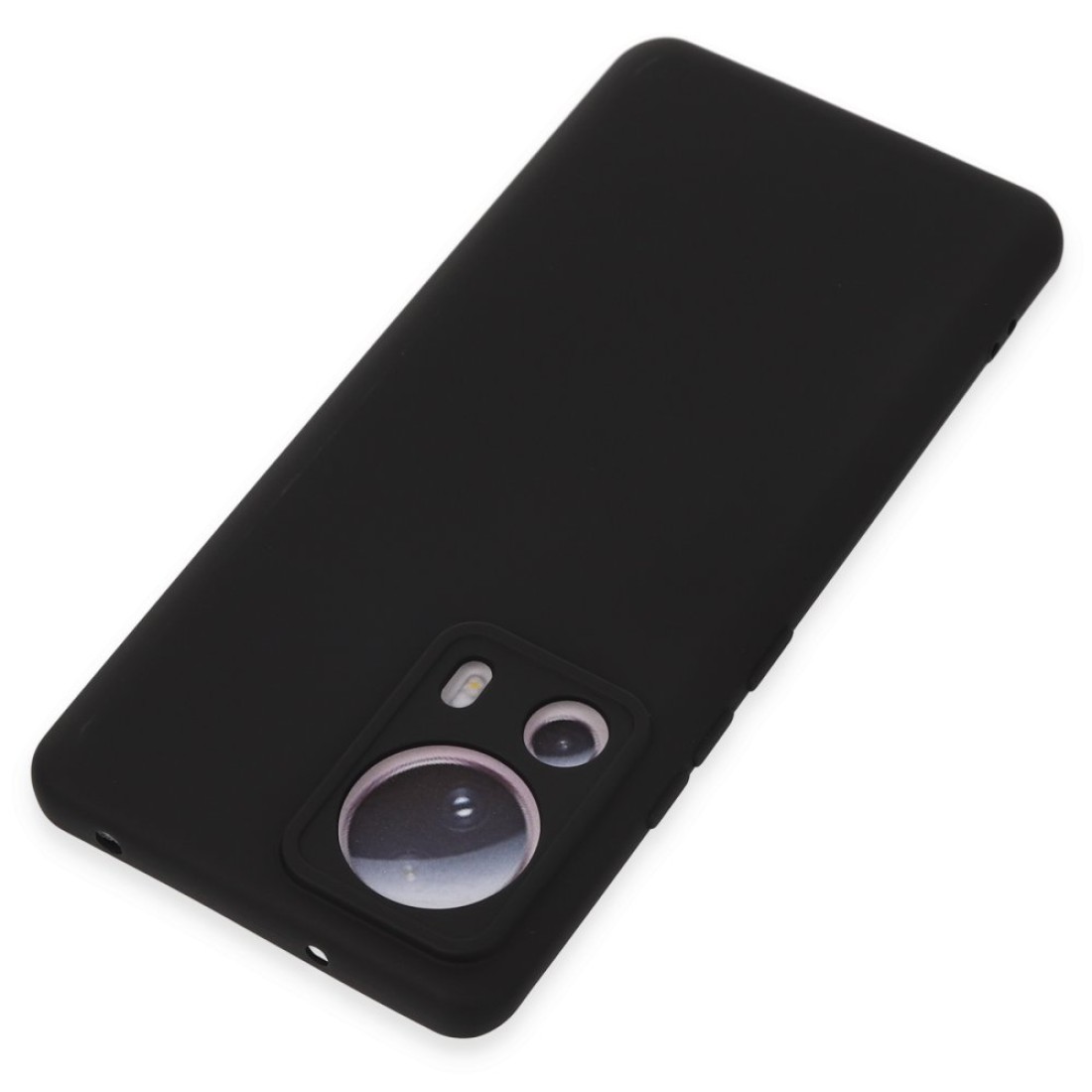  Xiaomi Mi 13 Lite Kılıf Nano içi Kadife Silikon - Siyah