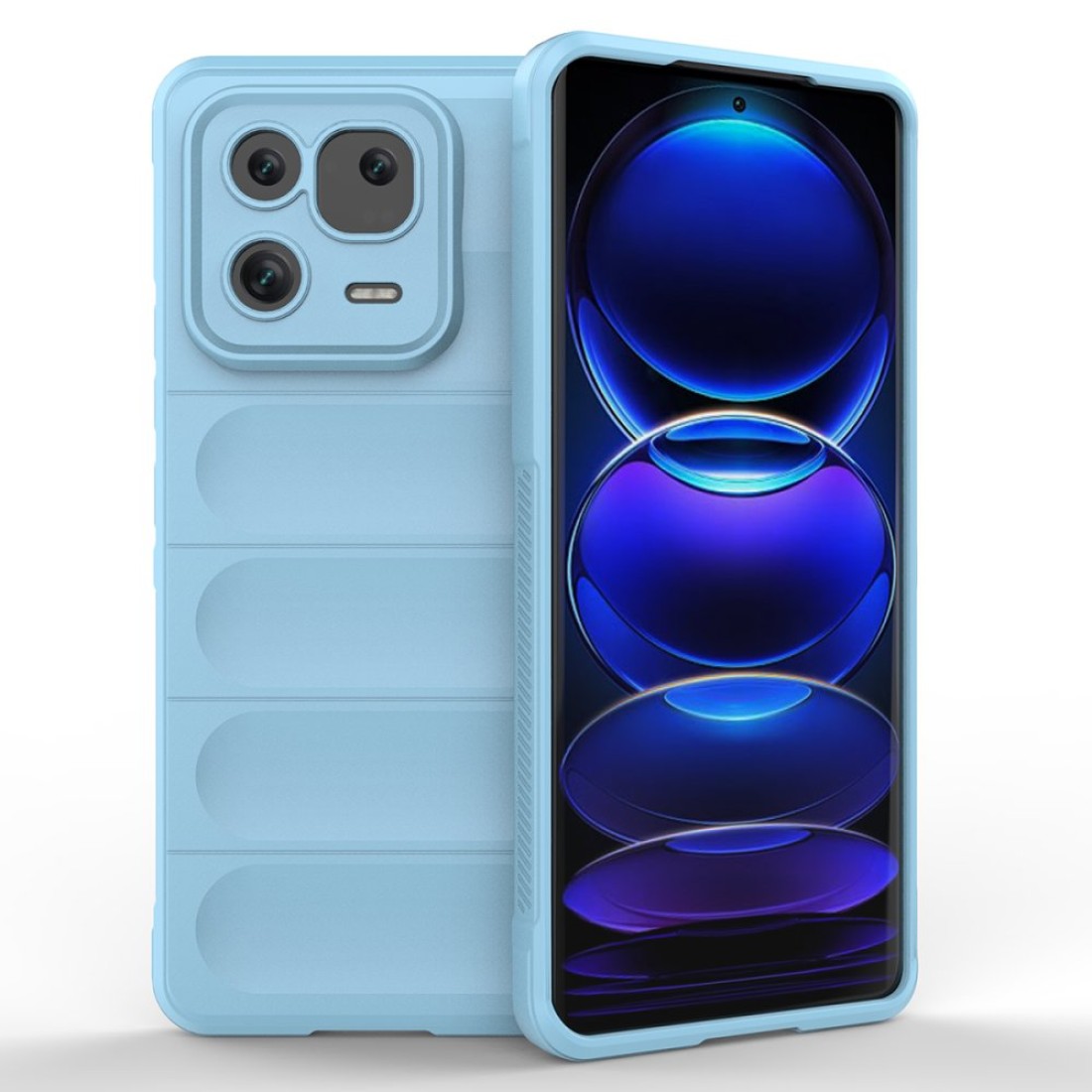  Xiaomi Mi 13 Pro Kılıf Optimum Silikon - Sky Blue