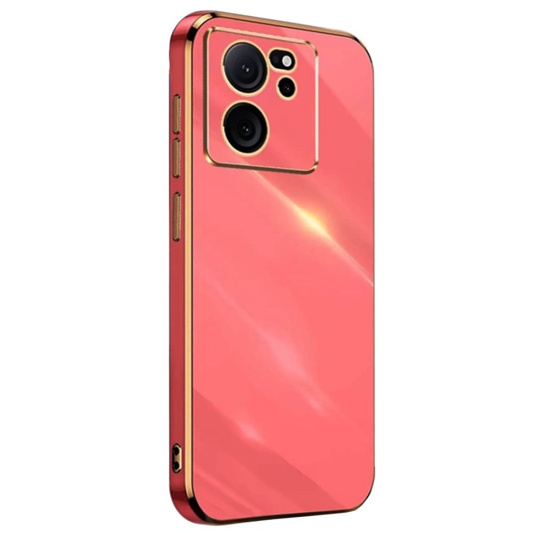  Xiaomi Mi 13T Kılıf Volet Silikon - Kırmızı