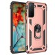 Samsung Galaxy S21 Plus Kılıf Sofya Yüzüklü Silikon Kapak - Rose Samsung Galaxy S21 Plus Kılıf Sofya Yüzüklü Silikon Kapak - Rose