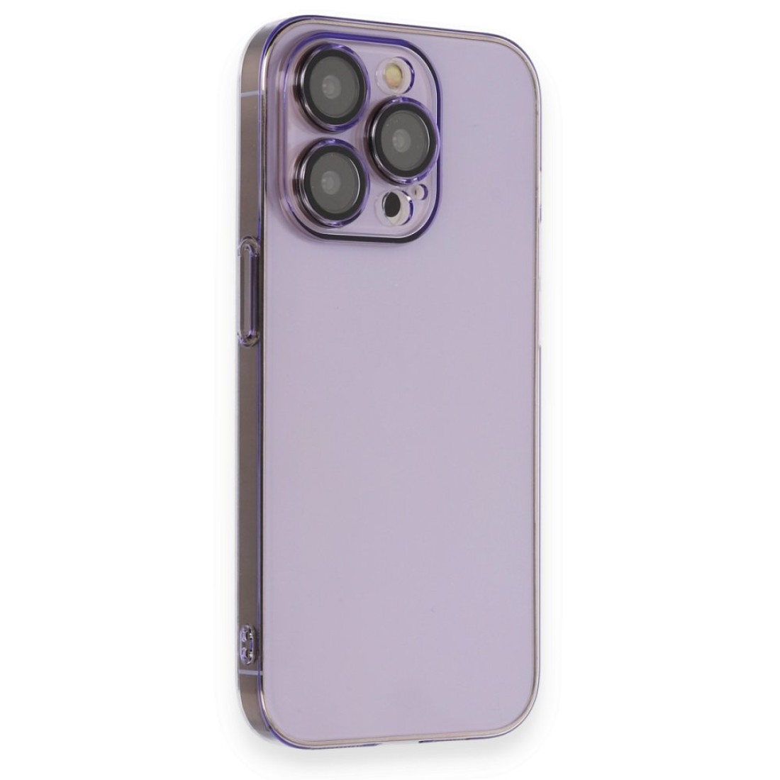  iPhone 14 Pro Kılıf Armada Lensli Kapak - Lila