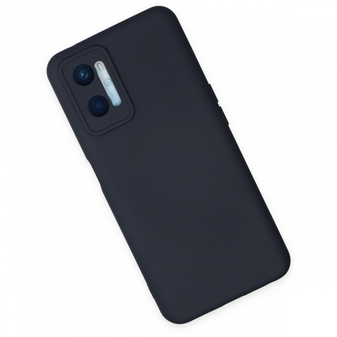 Oppo A96 Kılıf Nano içi Kadife Silikon - Lacivert Oppo A96 Kılıf Nano içi Kadife Silikon - Lacivert