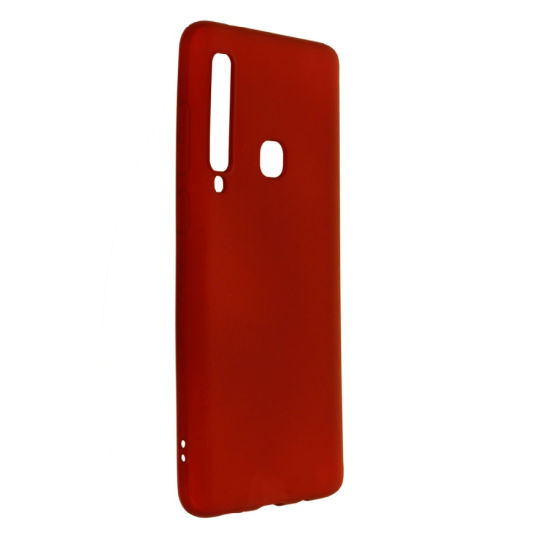  Samsung Galaxy A9 2018 Kılıf First Silikon - Bordo