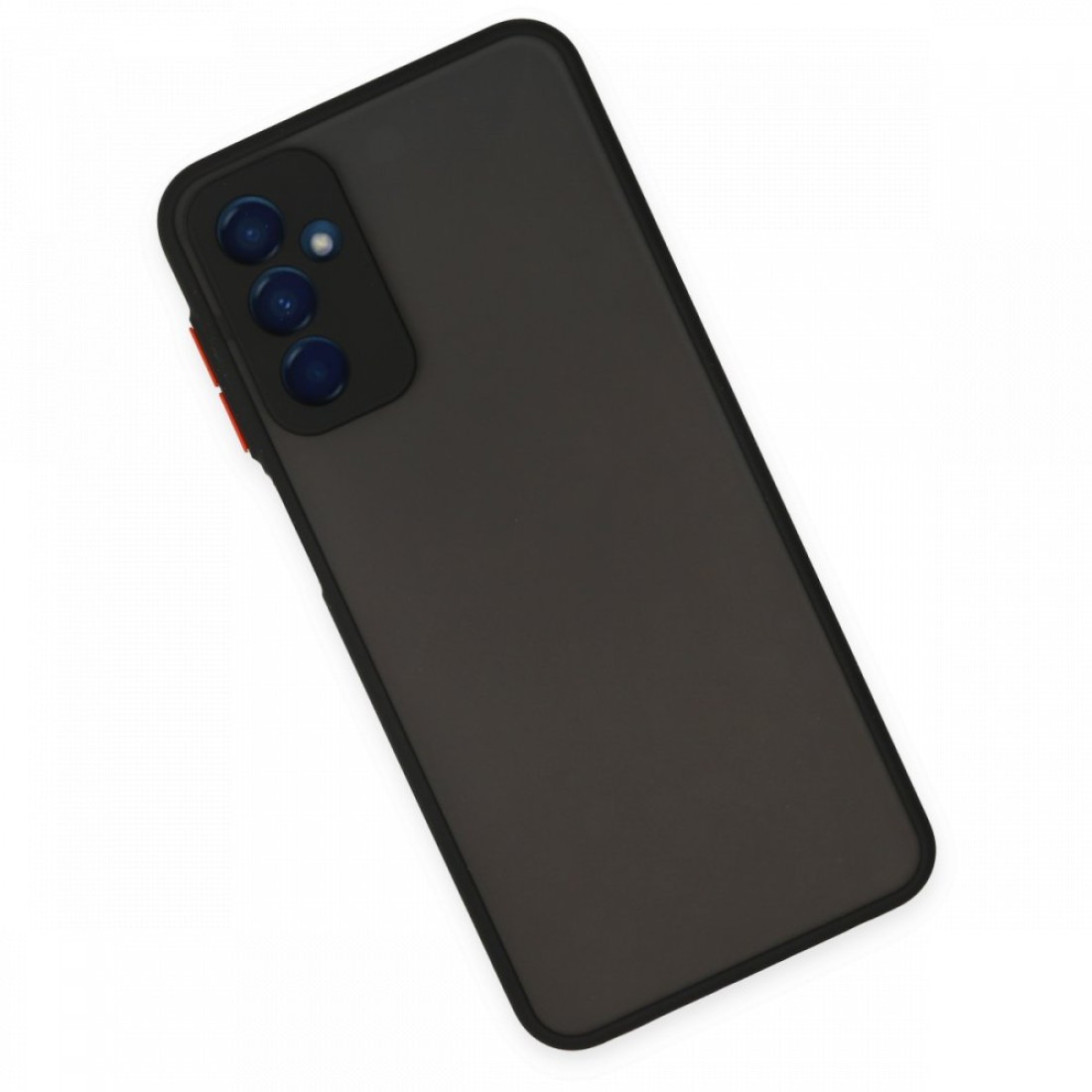  Samsung Galaxy M13 Kılıf Montreal Silikon Kapak - Siyah