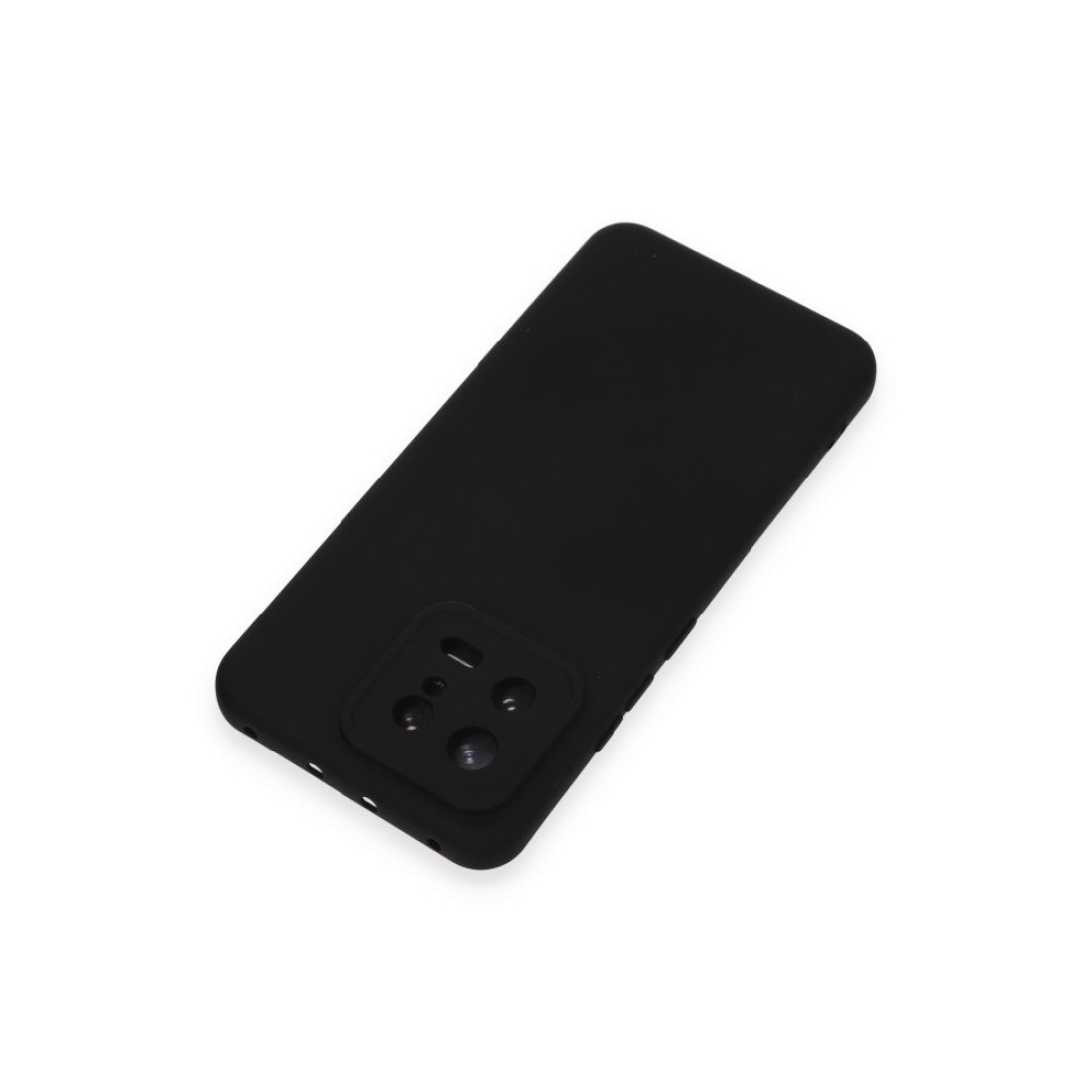 Xiaomi Mi 13 Kılıf Nano içi Kadife Silikon - Siyah Xiaomi Mi 13 Kılıf Nano içi Kadife Silikon - Siyah