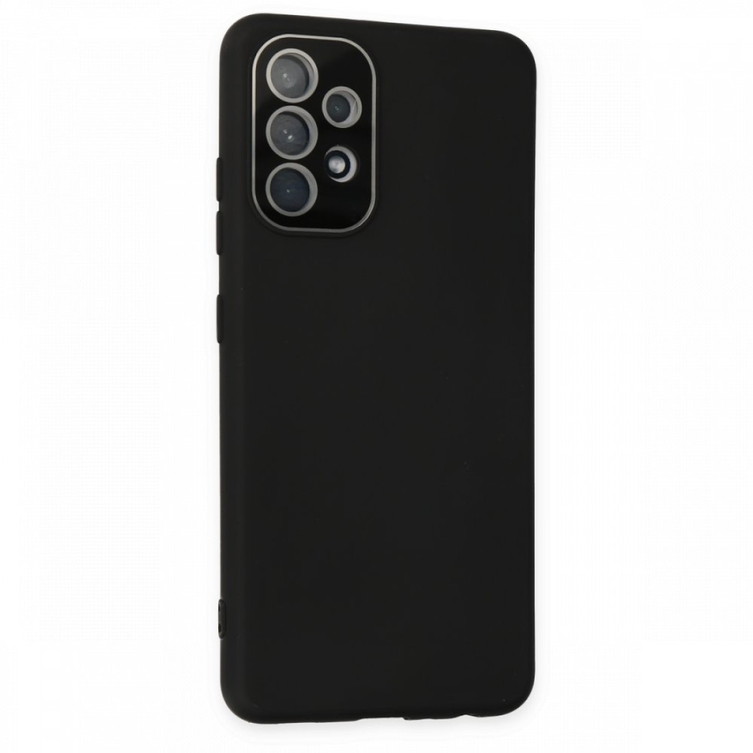  Samsung Galaxy A73 5G Kılıf Lansman Glass Kapak - Siyah