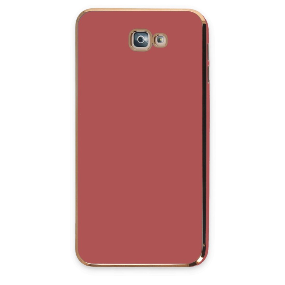  Samsung Galaxy J7 Prime Kılıf Volet Silikon - Kırmızı