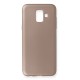  Samsung Galaxy A6 2018 Kılıf First Silikon - Rose Gold