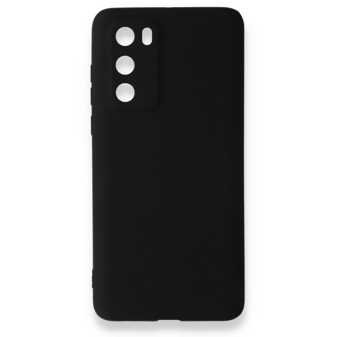  Huawei P40 Kılıf First Silikon - Siyah