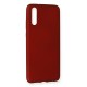  Huawei P20 Kılıf First Silikon - Bordo