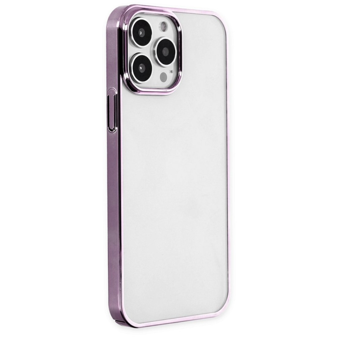 iPhone 14 Pro Max Kılıf Element Silikon - Lila