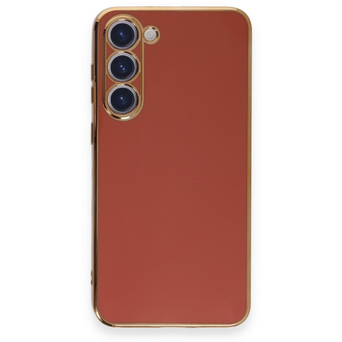  Samsung Galaxy S23 Kılıf Volet Silikon - Kırmızı