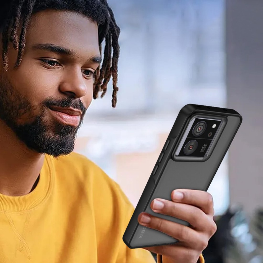  Xiaomi Mi 13T Kılıf Elegant Kapak - Yeşil