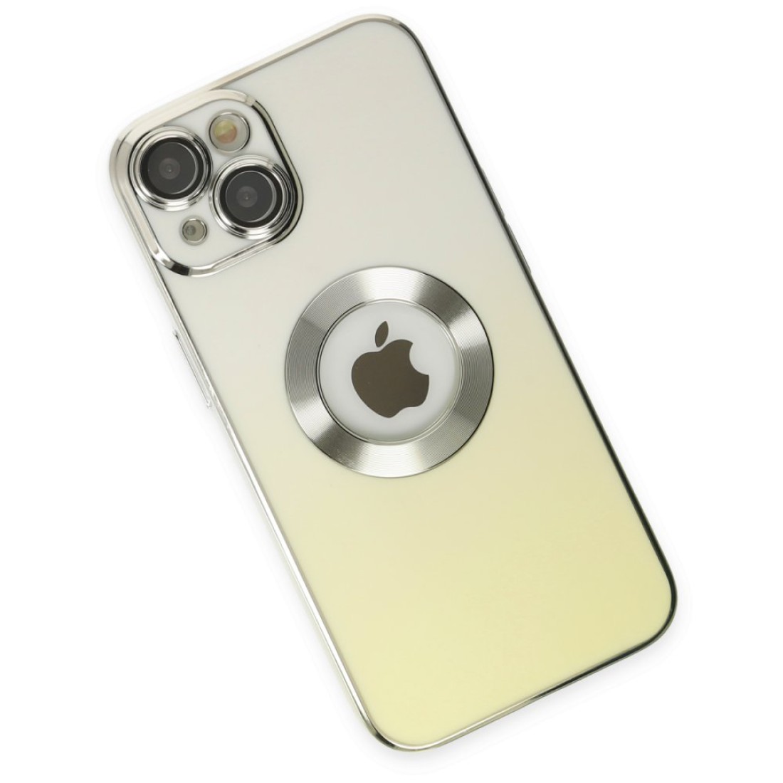  iPhone 13 Kılıf Best Silikon - Sarı