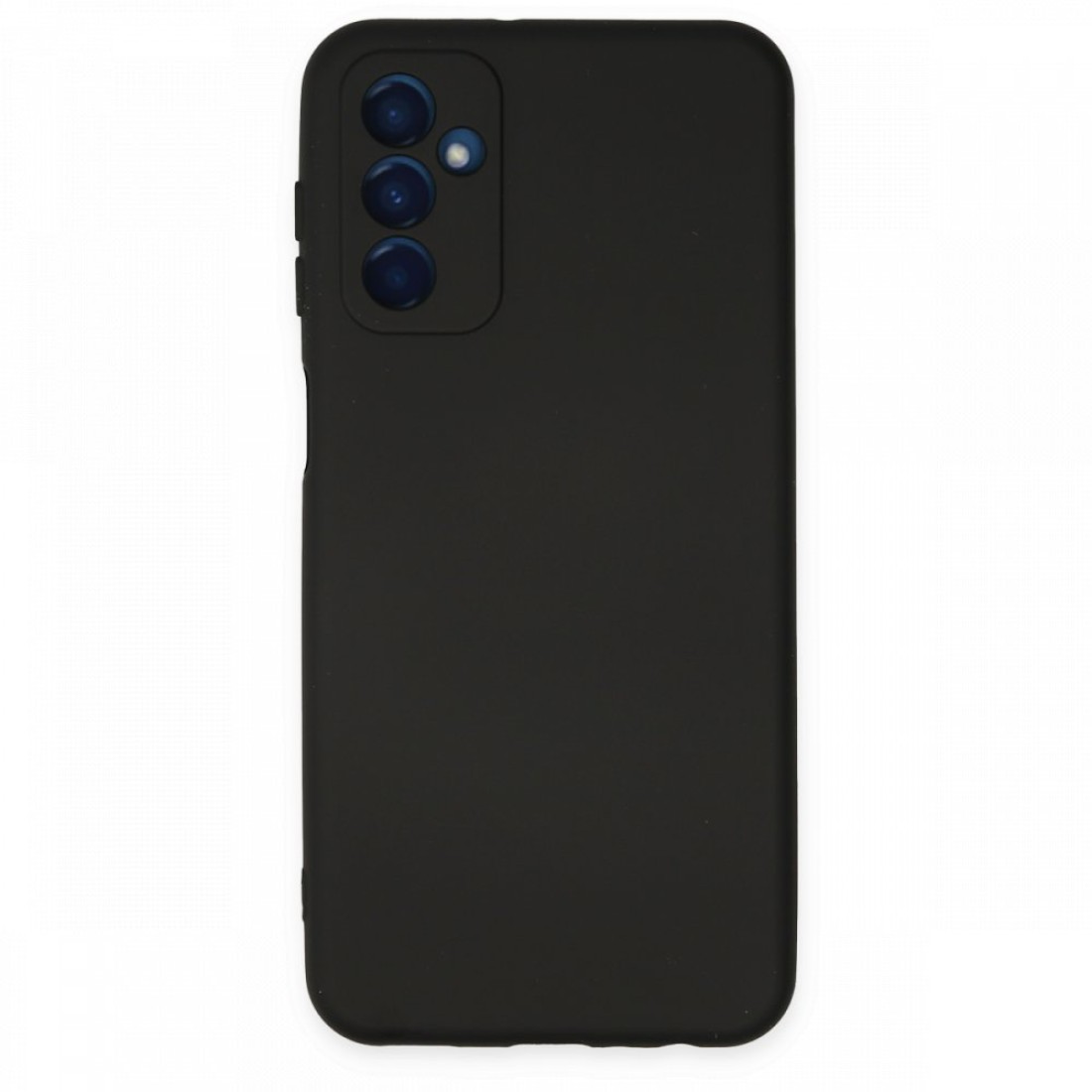  Samsung Galaxy M23 Kılıf Nano içi Kadife Silikon - Siyah