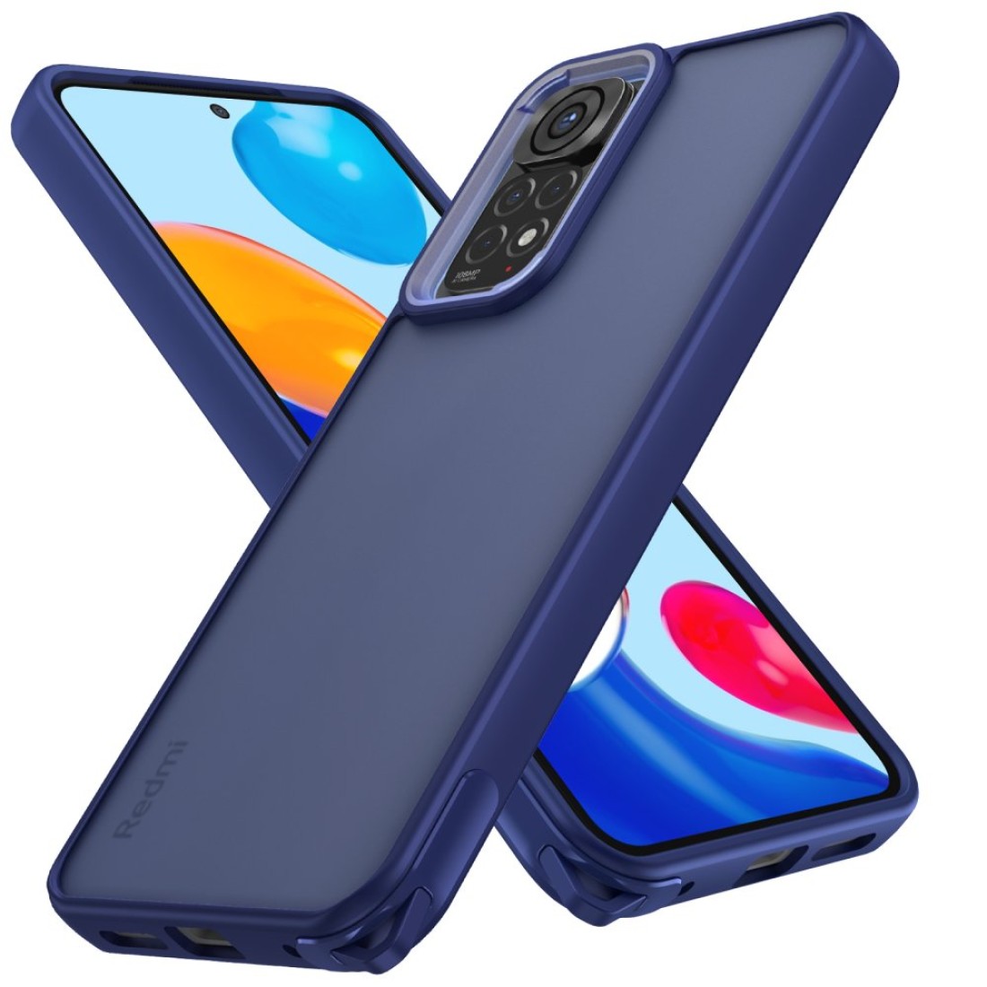  Xiaomi Redmi Note 12 Pro 4G Kılıf Elegant Kapak - Lacivert
