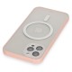 iPhone 12 Pro Kılıf Grand Magneticsafe Kapak - Pembe iPhone 12 Pro Kılıf Grand Magneticsafe Kapak - Pembe