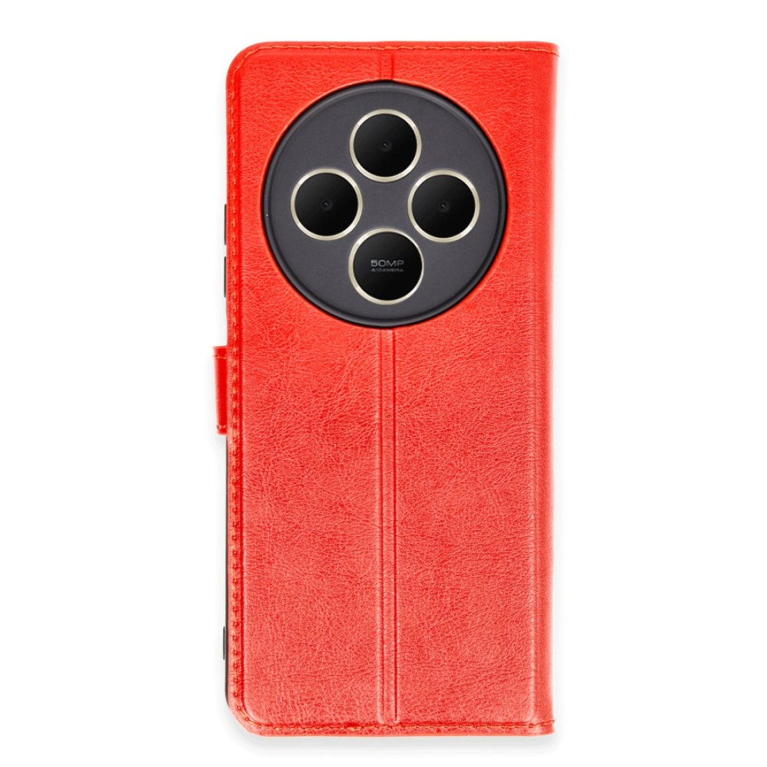  Xiaomi Redmi 14C Kılıf Trend S Plus Kapaklı Kılıf - Kırmızı