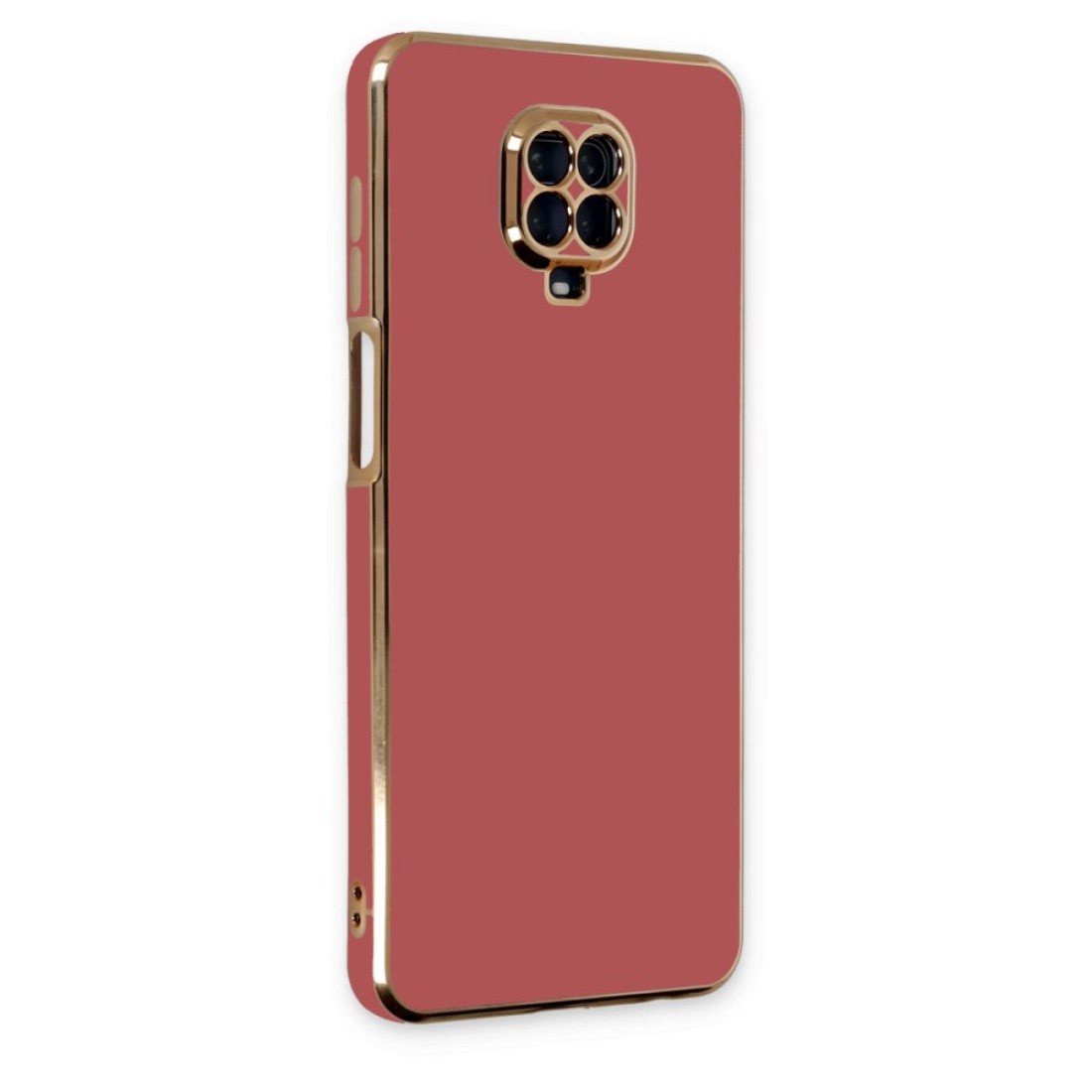  Xiaomi Redmi Note 9S Kılıf Volet Silikon - Kırmızı