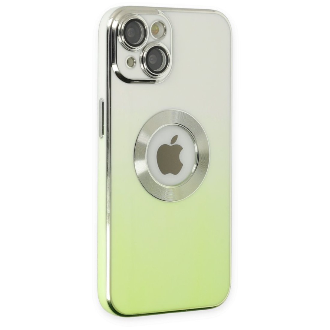  iPhone 13 Kılıf Best Silikon - Yeşil