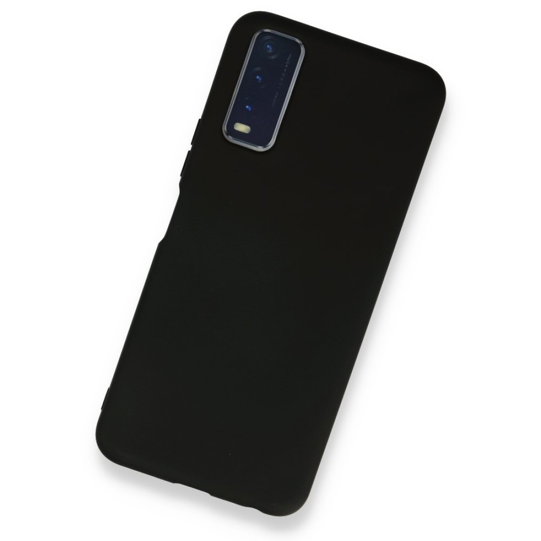 Vivo Y11S Kılıf Nano içi Kadife Silikon - Siyah Vivo Y11S Kılıf Nano içi Kadife Silikon - Siyah