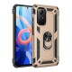  Xiaomi Redmi Note 12S Kılıf Sofya Yüzüklü Silikon Kapak - Gold