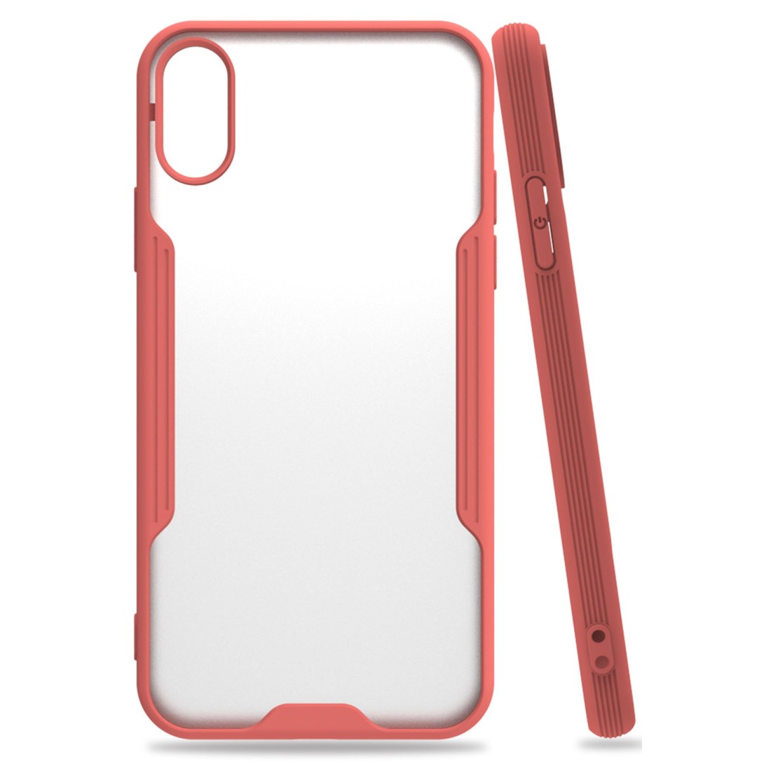 iPhone X Kılıf Platin Silikon - Pembe iPhone X Kılıf Platin Silikon - Pembe