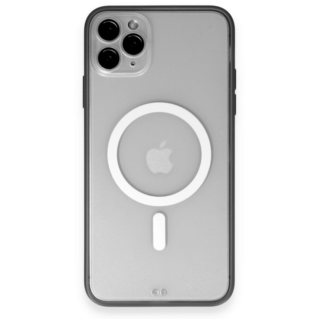  iPhone 11 Pro Kılıf Grand Magneticsafe Kapak - Siyah