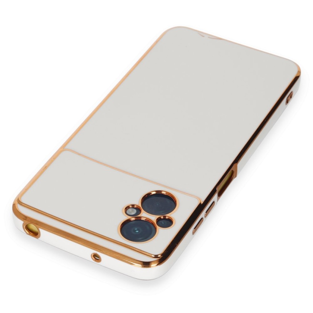  Xiaomi Poco M5 Kılıf Volet Silikon - Beyaz