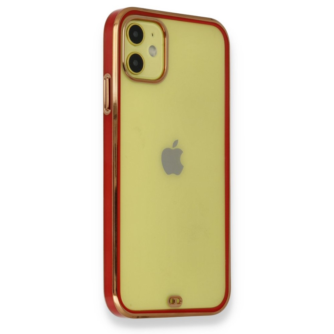  iPhone 12 Mini Kılıf Liva Silikon - Kırmızı