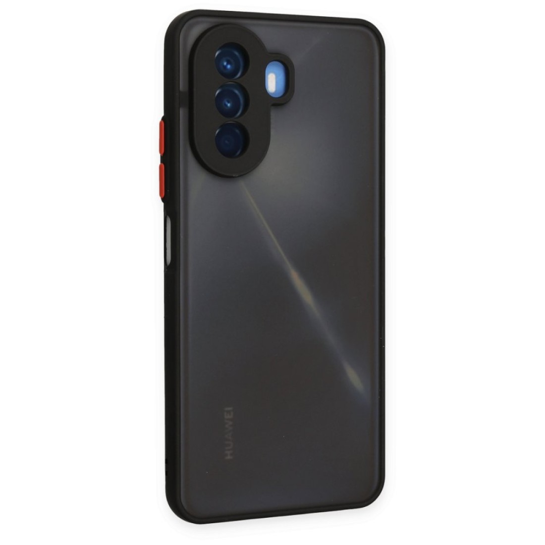  Huawei Nova Y70 Kılıf Montreal Silikon Kapak - Siyah