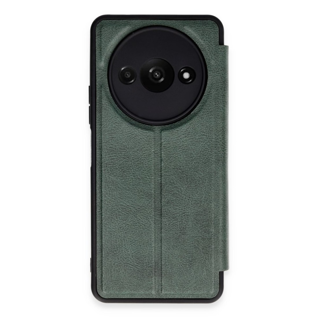  Xiaomi Redmi A3 4G Kılıf Flip Cover - Koyu Yeşil