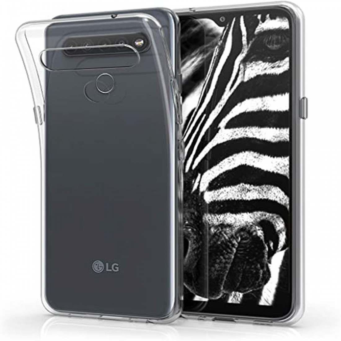 LG K41S Kılıf Lüx Şeffaf Silikon - Şeffaf LG K41S Kılıf Lüx Şeffaf Silikon - Şeffaf