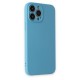 iPhone 15 Pro Max Kılıf Nano içi Kadife Silikon - Mavi iPhone 15 Pro Max Kılıf Nano içi Kadife Silikon - Mavi