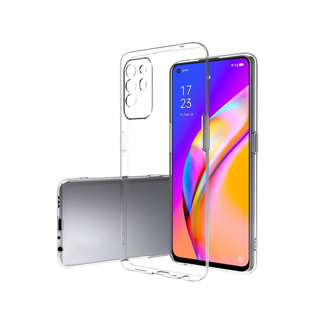  Oppo Reno 5 Lite Kılıf Lüx Şeffaf Silikon
