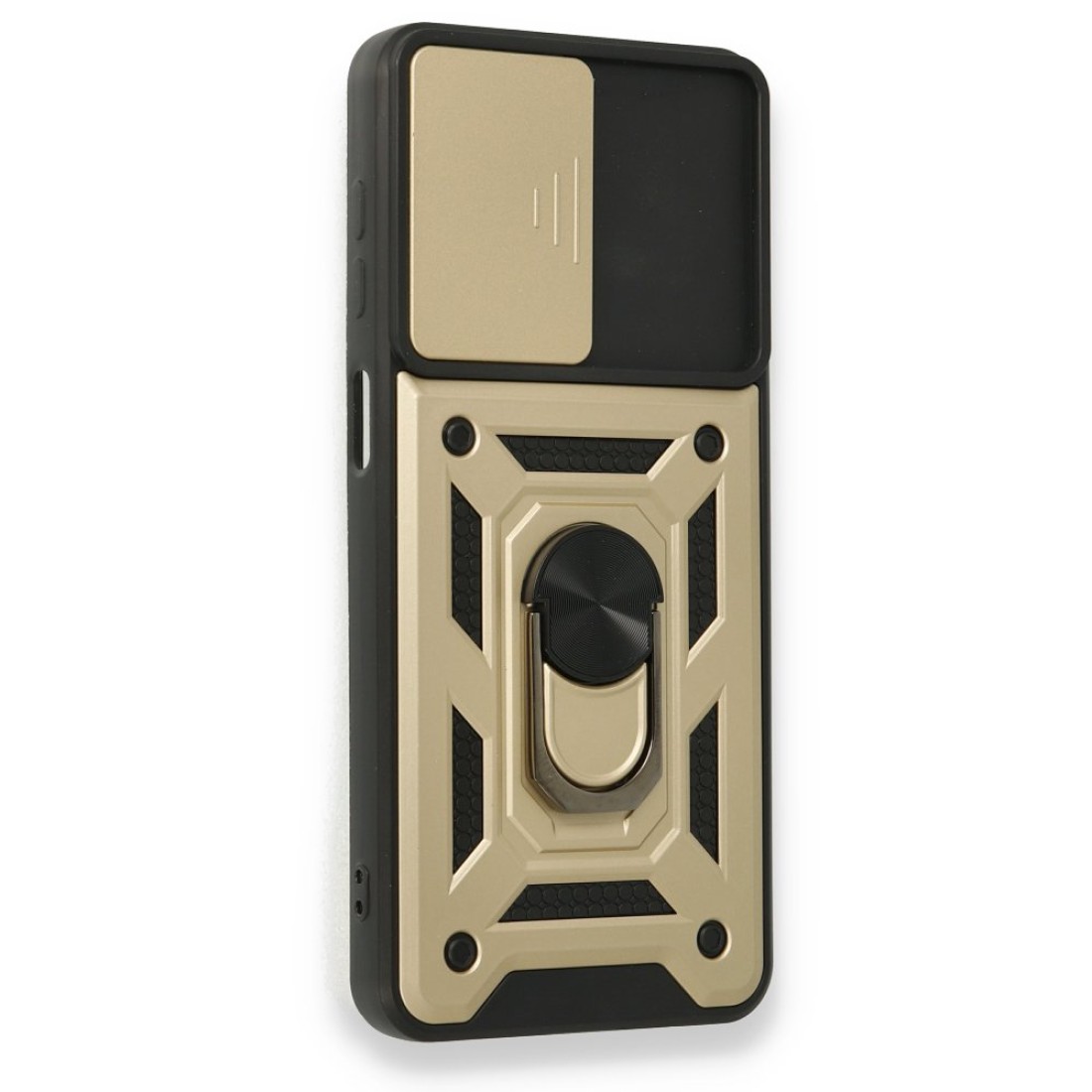 Samsung Galaxy M32 Kılıf Pars Lens Yüzüklü Silikon - Gold Samsung Galaxy M32 Kılıf Pars Lens Yüzüklü Silikon - Gold