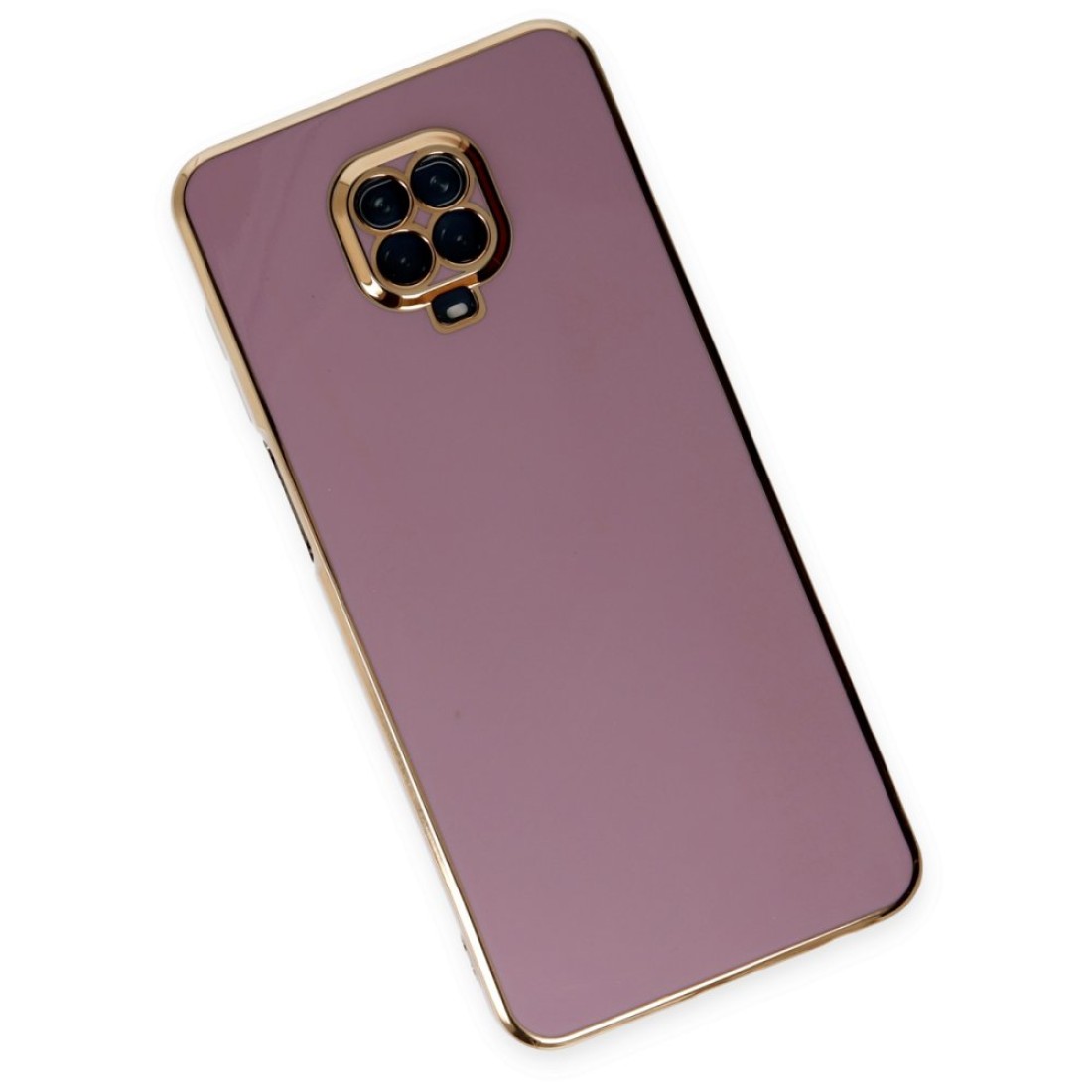 Xiaomi Redmi Note 9S Kılıf Volet Silikon - Mor Xiaomi Redmi Note 9S Kılıf Volet Silikon - Mor