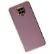 Xiaomi Redmi Note 9S Kılıf Volet Silikon - Mor Xiaomi Redmi Note 9S Kılıf Volet Silikon - Mor
