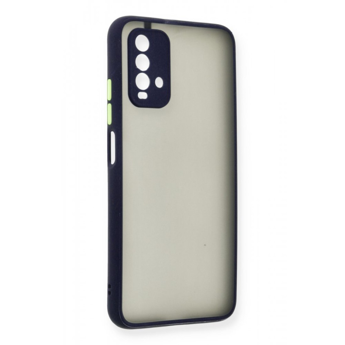 Xiaomi Redmi 9T Kılıf Montreal Silikon Kapak - Lacivert