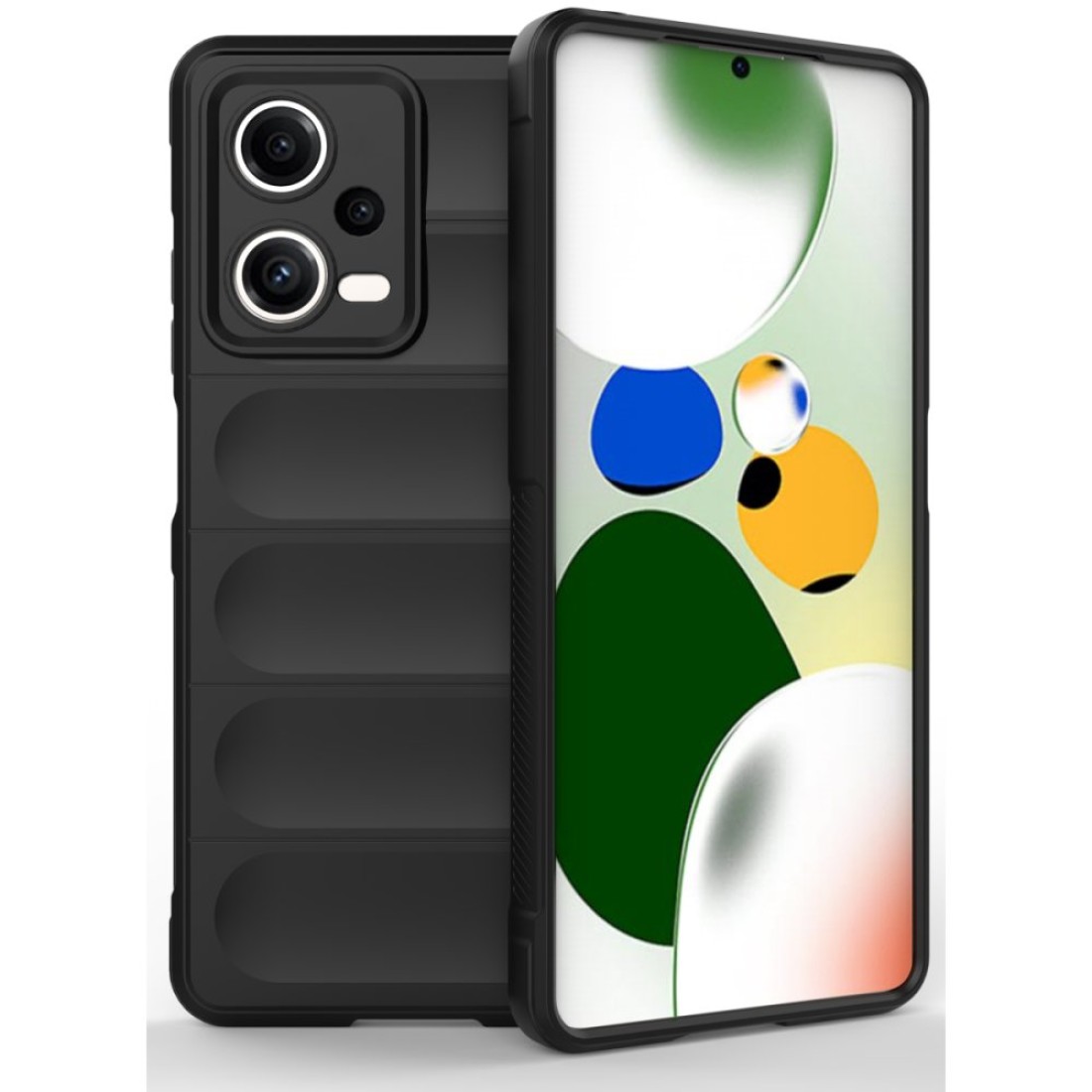  Xiaomi Poco X5 Pro 5G Kılıf Optimum Silikon - Siyah