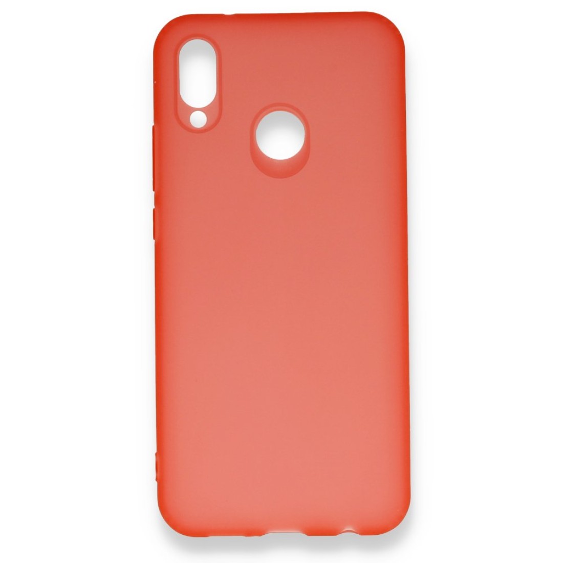  Huawei P20 Lite Kılıf Hopi Silikon - Kırmızı