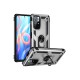  Xiaomi Redmi Note 11T Kılıf Sofya Yüzüklü Silikon Kapak - Gümüş
